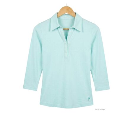 Polo MAYFLOWER KF268L pour femme en coton : l'élégance décontractée