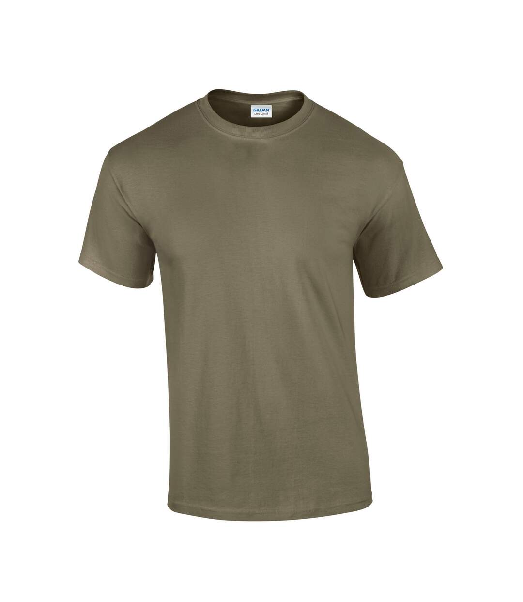 T-shirt Adulte Vert Kaki Clair Gildan-2