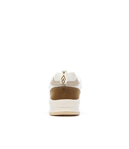 Baskets blanches/beiges/camel homme umbro tywen
