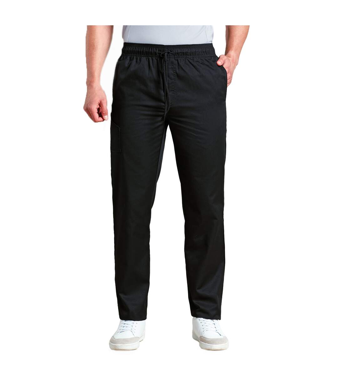 Chefs select pantalon de chef à jambe étroite homme noir Premier