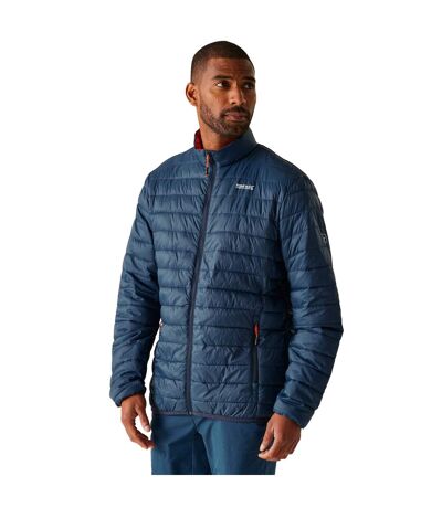 Veste Isolée Hillpack Homme Denim Sombre Orange Sanguine Regatta