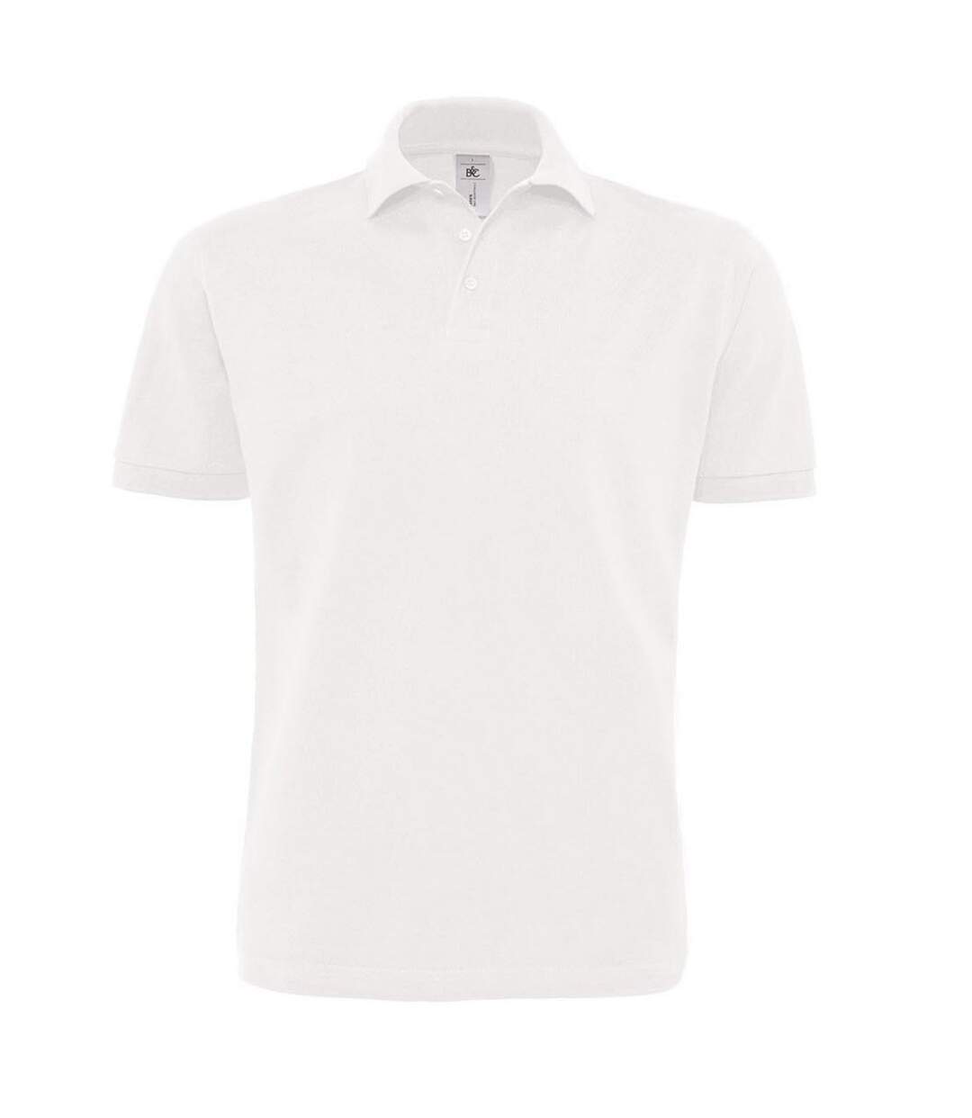 Polo heavymill homme blanc B&C-1