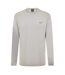 Mens Classic Logo Regular T-shirt Grey Boss-1