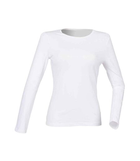 T-shirt feel good femme blanc SF