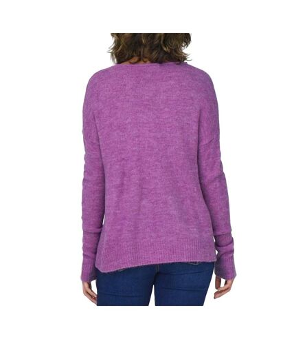 Pull Violet Femme JDY Elanora - L