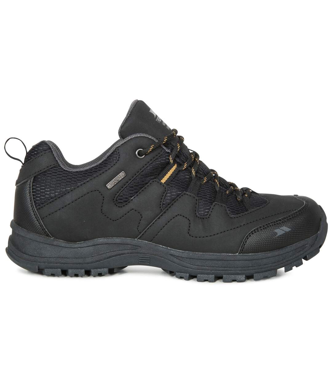 Mens finley low cut hiking shoes black Trespass