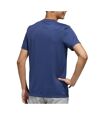 T-Shirt bleu homme Adidas Design 2 Mouvements
