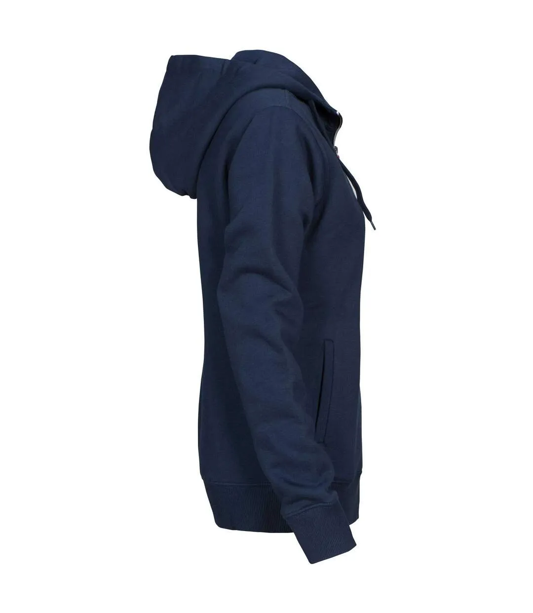 Veste À Capuche Femme Bleu Marine Printer-3