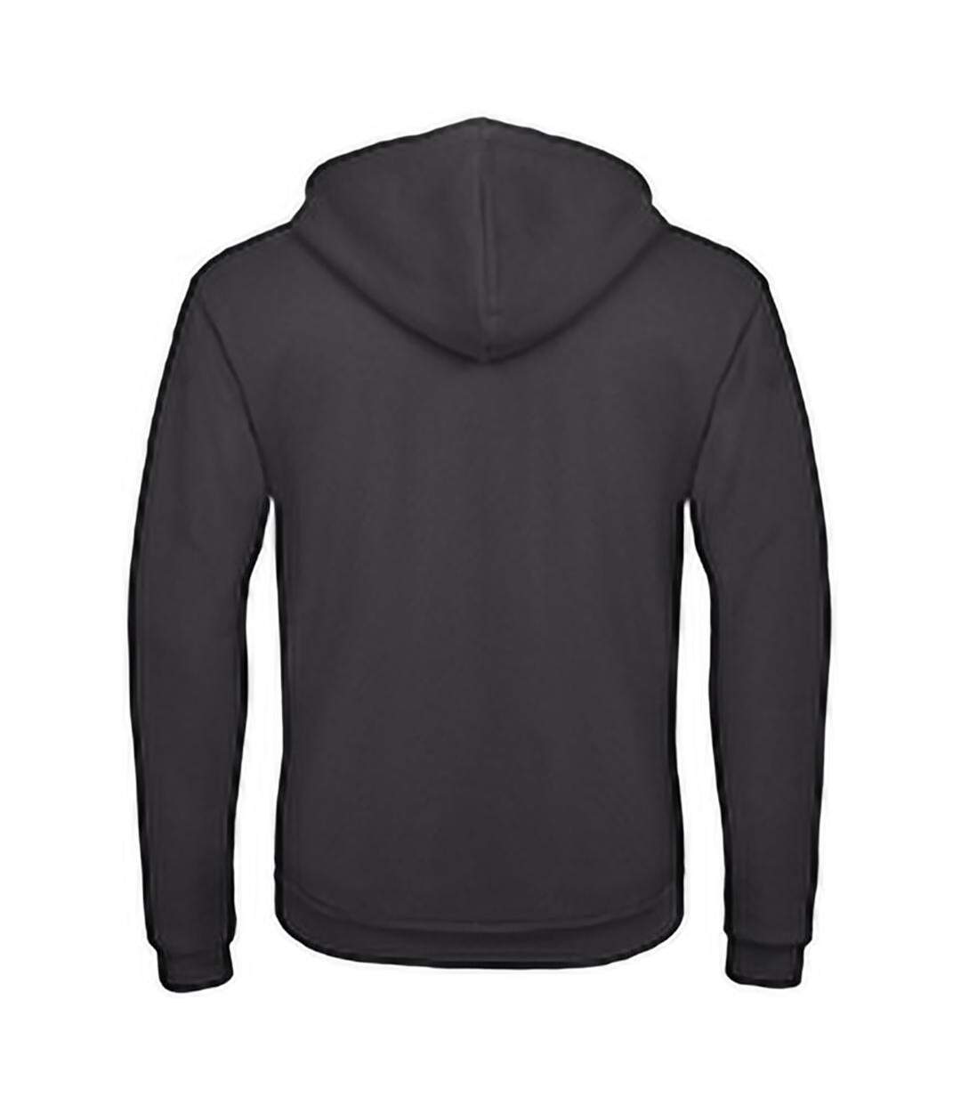 Sweat À Capuche Et Fermeture Zippée Adulte Unisexe Anthracite B&C-2