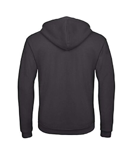 Sweat À Capuche Et Fermeture Zippée Adulte Unisexe Anthracite B&C