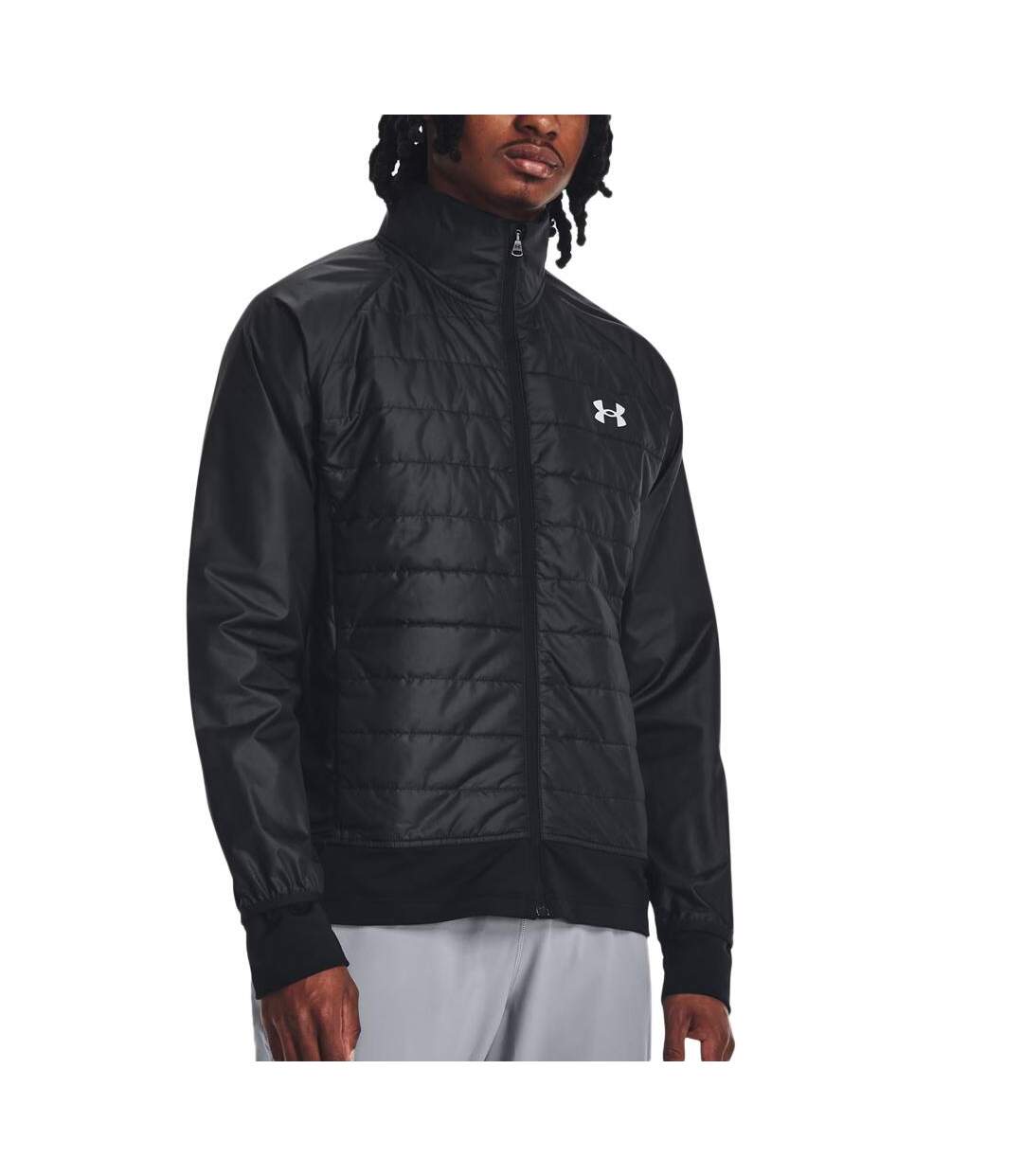 Doudoune noire homme under armour storm-1