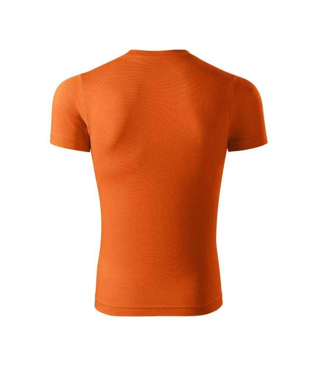 T-shirt Motif/style Uni Paint Adulte Orange Malfini-2
