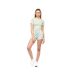 T-shirt Court Tilly Femme Vert De Gris Juice-1