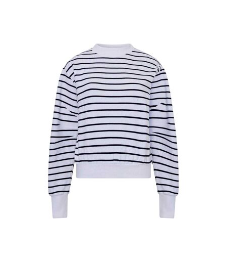 Sweat Manches Bouffantes Sunday Femme Blanc French Connection