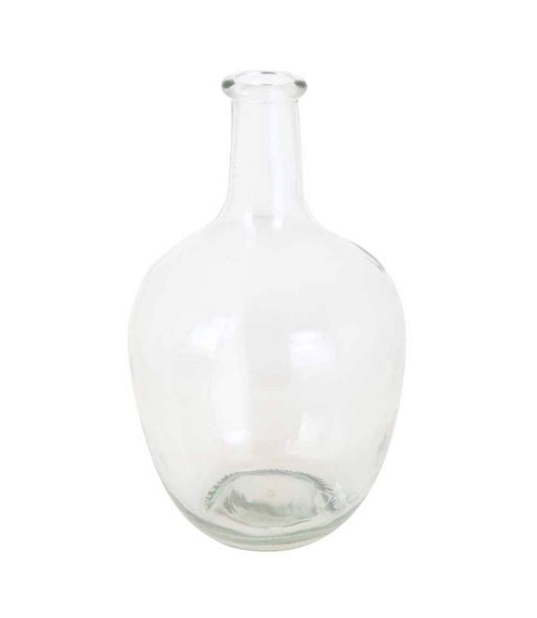 Vase Déco en Verre Jarre 25cm Transparent-1
