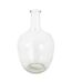 Vase Déco en Verre Jarre 25cm Transparent-1