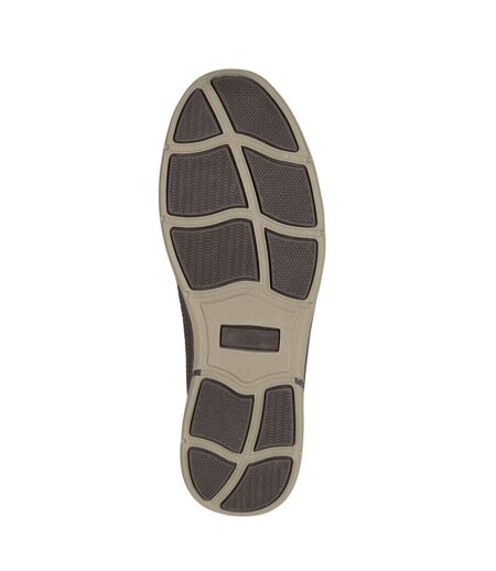 Route 21 Mens Leisure Shoes (Dark Brown) - UTDF2066