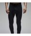 Mens Fleece Lined Base Layer Thermal Long John Bottoms-4