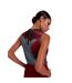 Womens/ladies Floral Cowl Neck Sleeveless Shell Blouse Light Blue Ted Baker-3