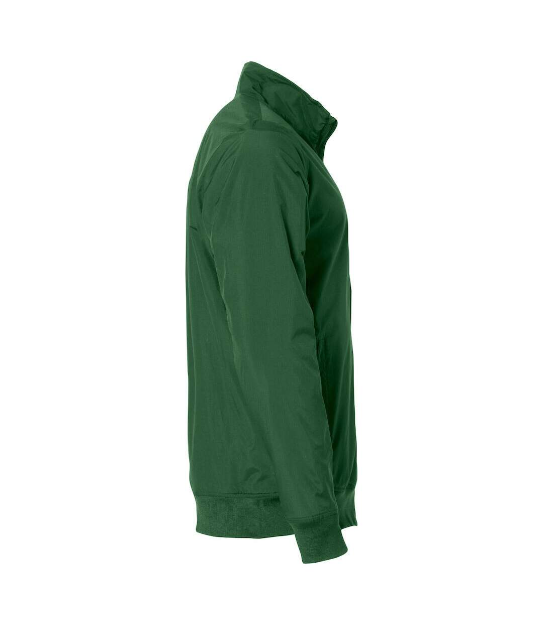 Unisex adult newport jacket bottle green Clique-4