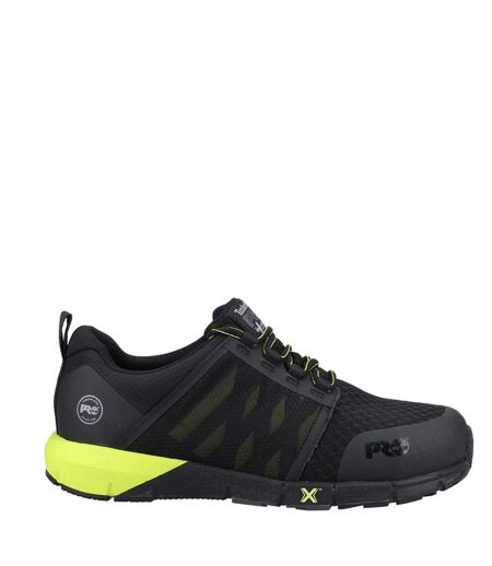 Timberland Mens Radius Work Sneakers (Black/Hi Vis Yellow)