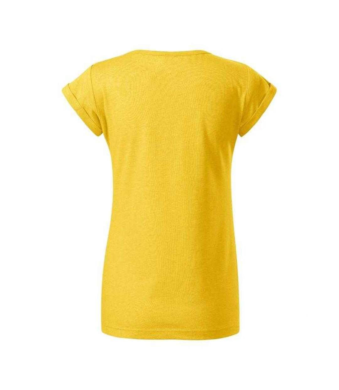 T-shirt Femme Jaune Malfini-2