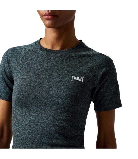 Haut Court Sport Motif/style Logo Femme Vert Chiné Everlast