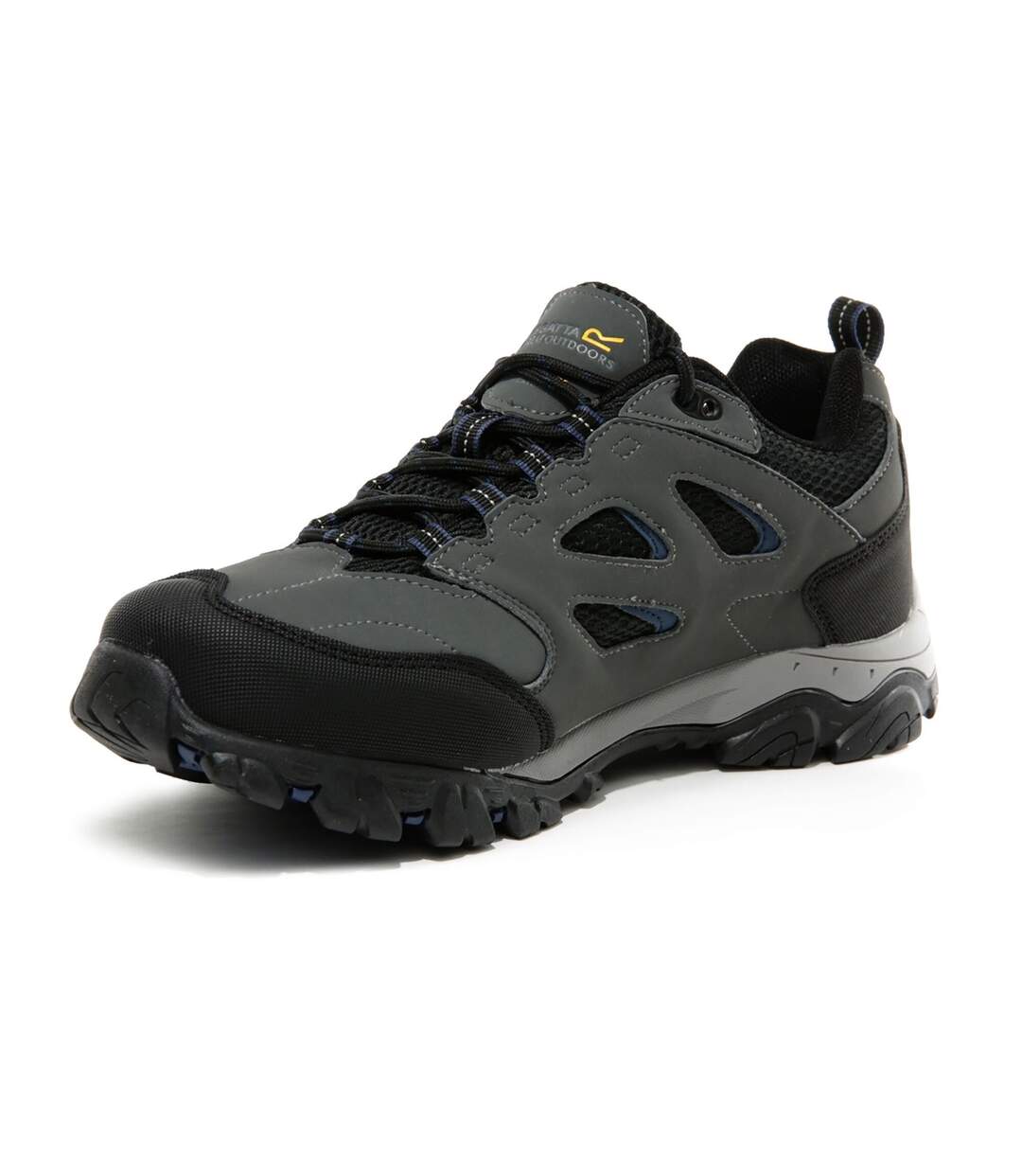 Regatta Mens Holcombe IEP Low Hiking Boots (Granite/Dark Denim) - UTRG3659-3