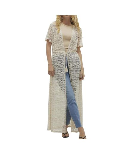 Gilet beige femme vero moda maya 2/4