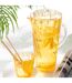 Carafe Réutilisable Vague 2,32L Orange-3