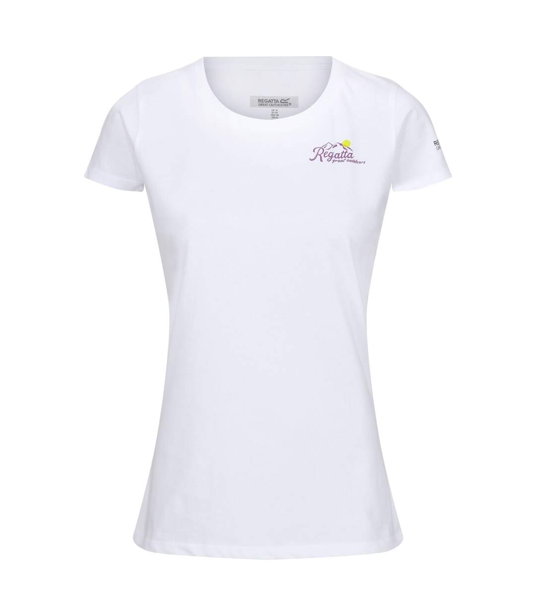 T-shirt Breezed Femme Blanc Regatta-2
