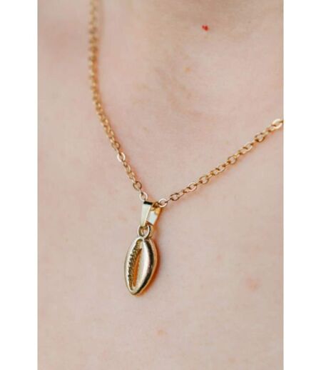 Silver Handmade Sea Shell Necklace Cowrie Charm Beach Surfing Pendant Necklace