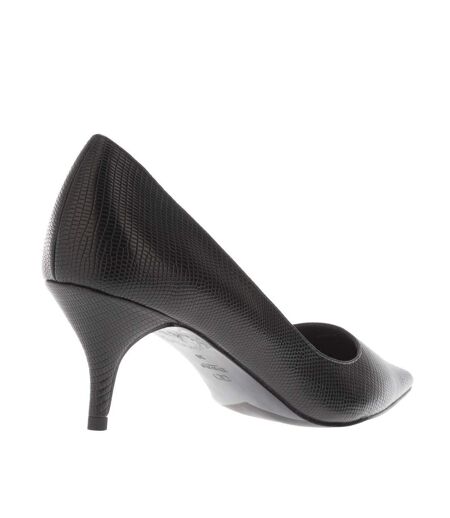 Escarpins attire patent femme noir Dune London