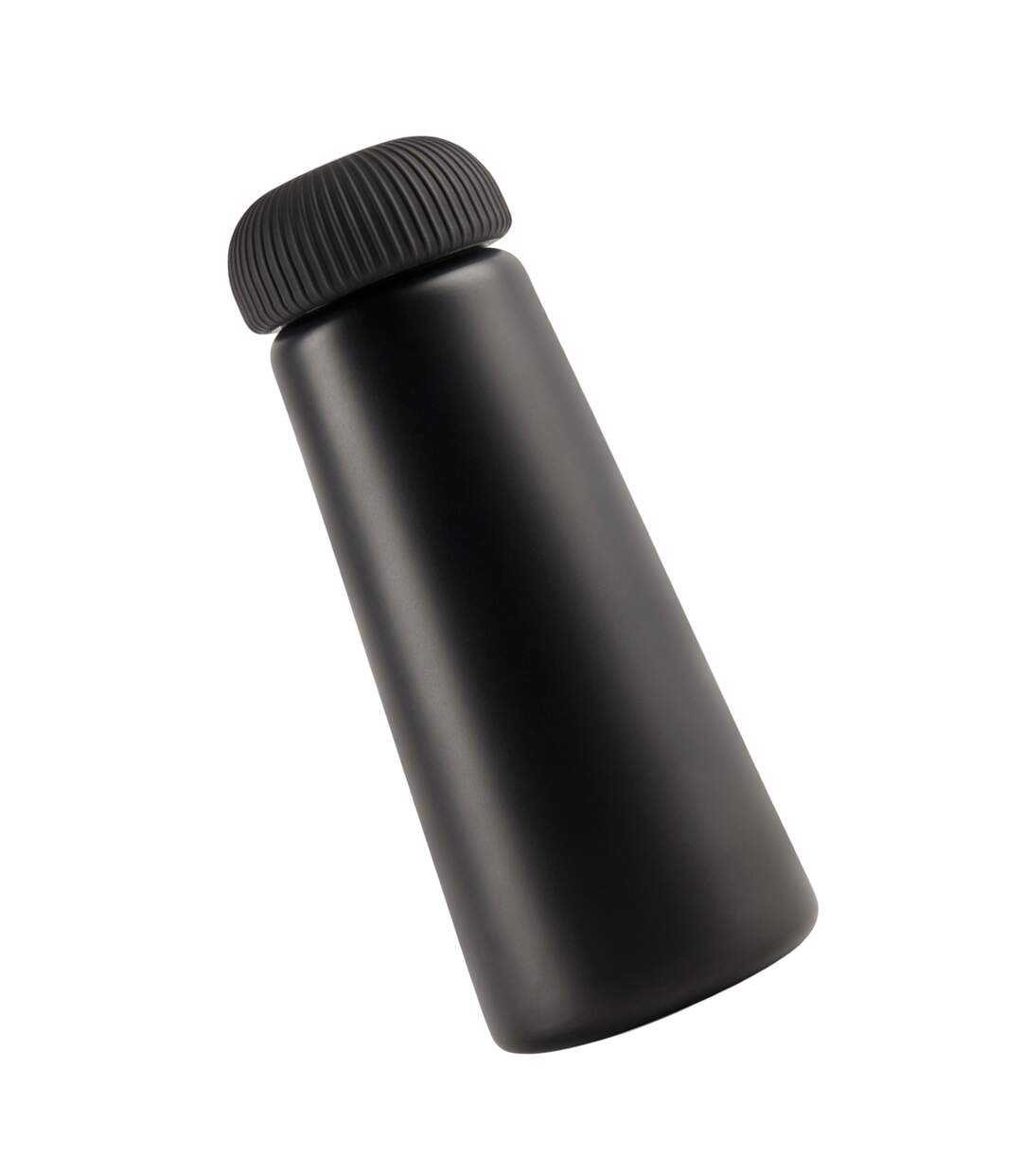 Erie recycled stainless steel 450ml water bottle one size black Vinga-2