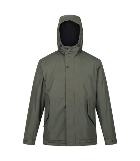 Regatta Mens Sterlings IV Waterproof Jacket (Dark Khaki) - UTRG9283