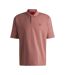 Mens Red Bull Branded Polo Shirt Pink Hugo-2