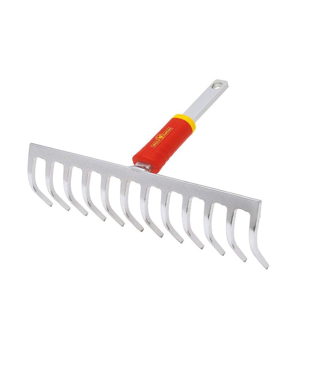 Wolfgarten multi-change soil rake one size silver/red WOLF-Garten-1