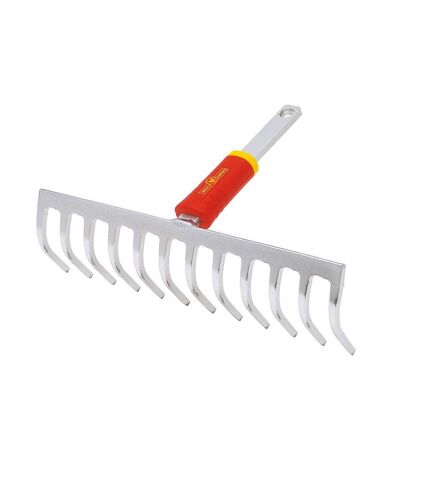 Wolfgarten multi-change soil rake one size silver/red WOLF-Garten