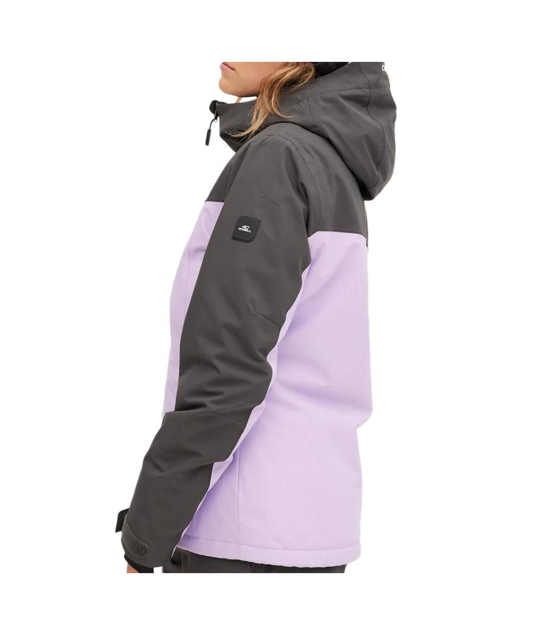Manteaux mauve/gris foncé femme o'neill aplite-2