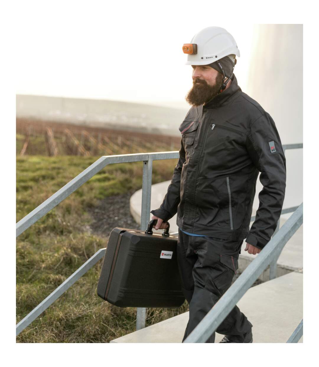 Veste de travail Stretch X Würth MODYF anthracite-5