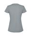 Womens/ladies Estoril Short-sleeved T-shirt Grey Roly-2