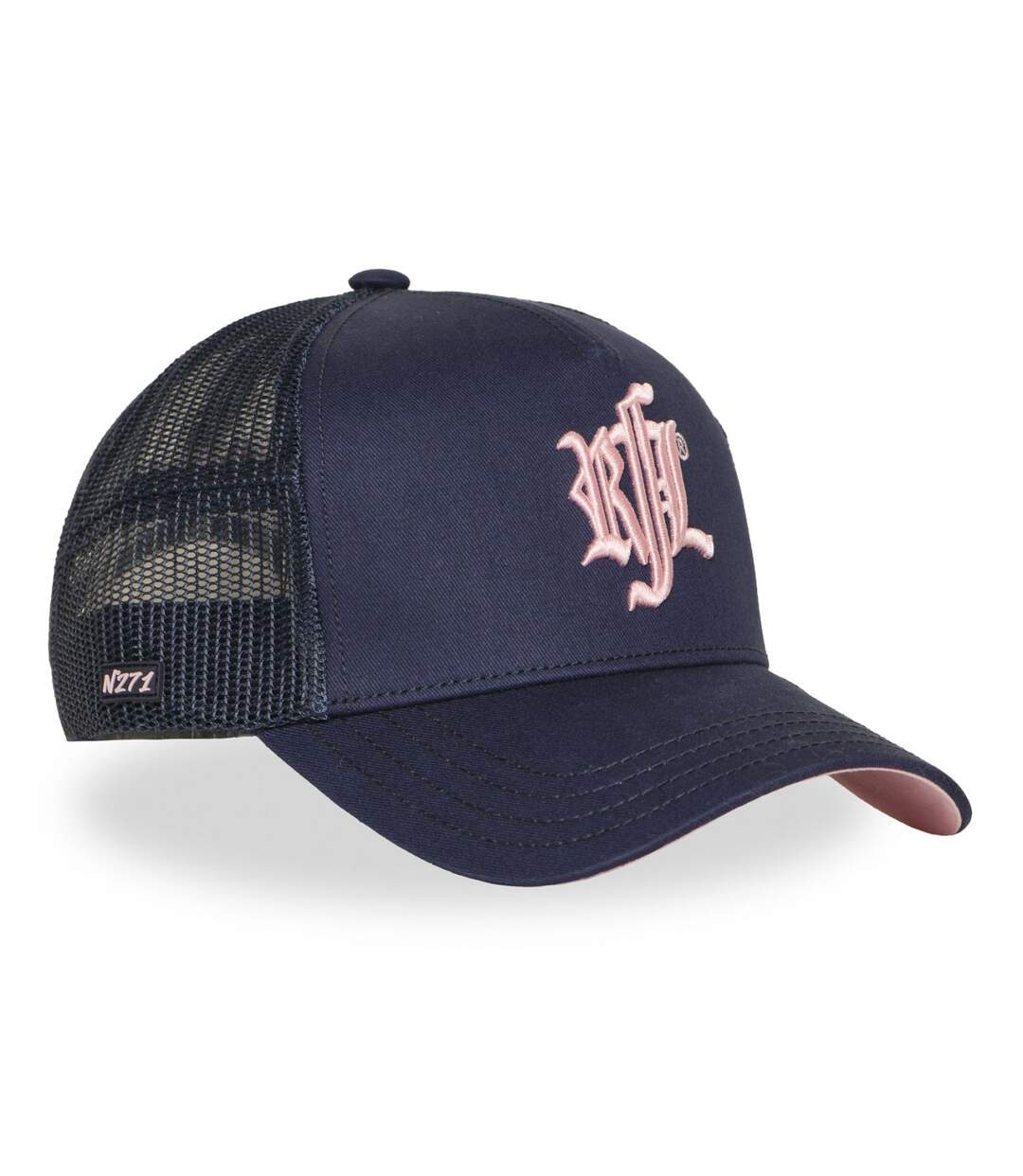 Casquette trucker uni avec filet logo brodé Tainted love Rock'n Free Life-4