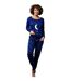 Pyjama COTON MELISSA BROWN DISCO REVERSIBLE MARINE-3