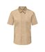 Chemise manches courtes beige homme only & sons cantley - m-1