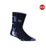 Chaussettes raphous homme noir / bleu Duck and Cover-1