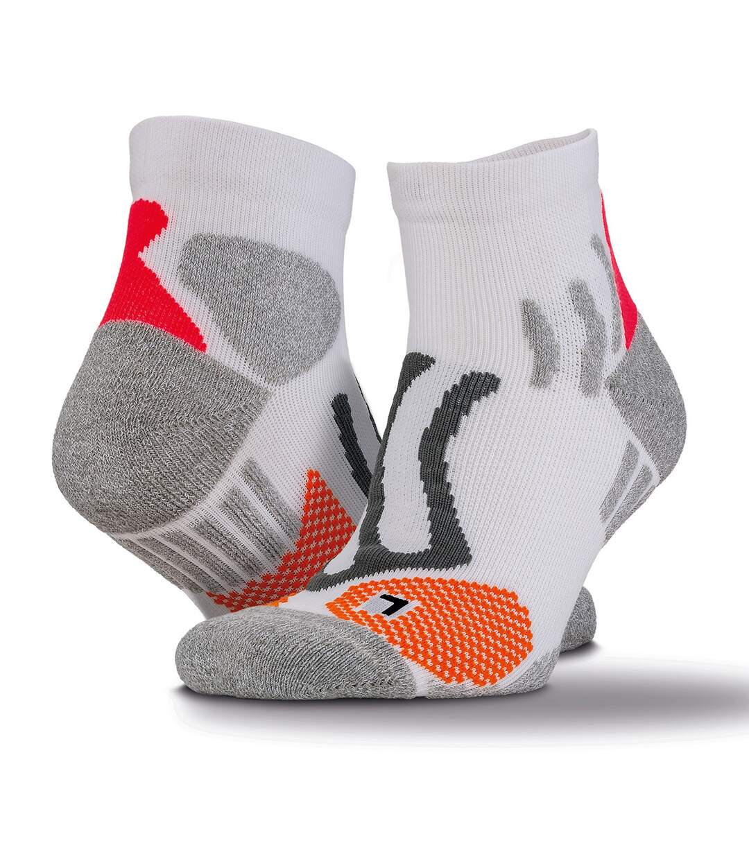 Chaussettes De Compression Unisexe Blanc Spiro-2
