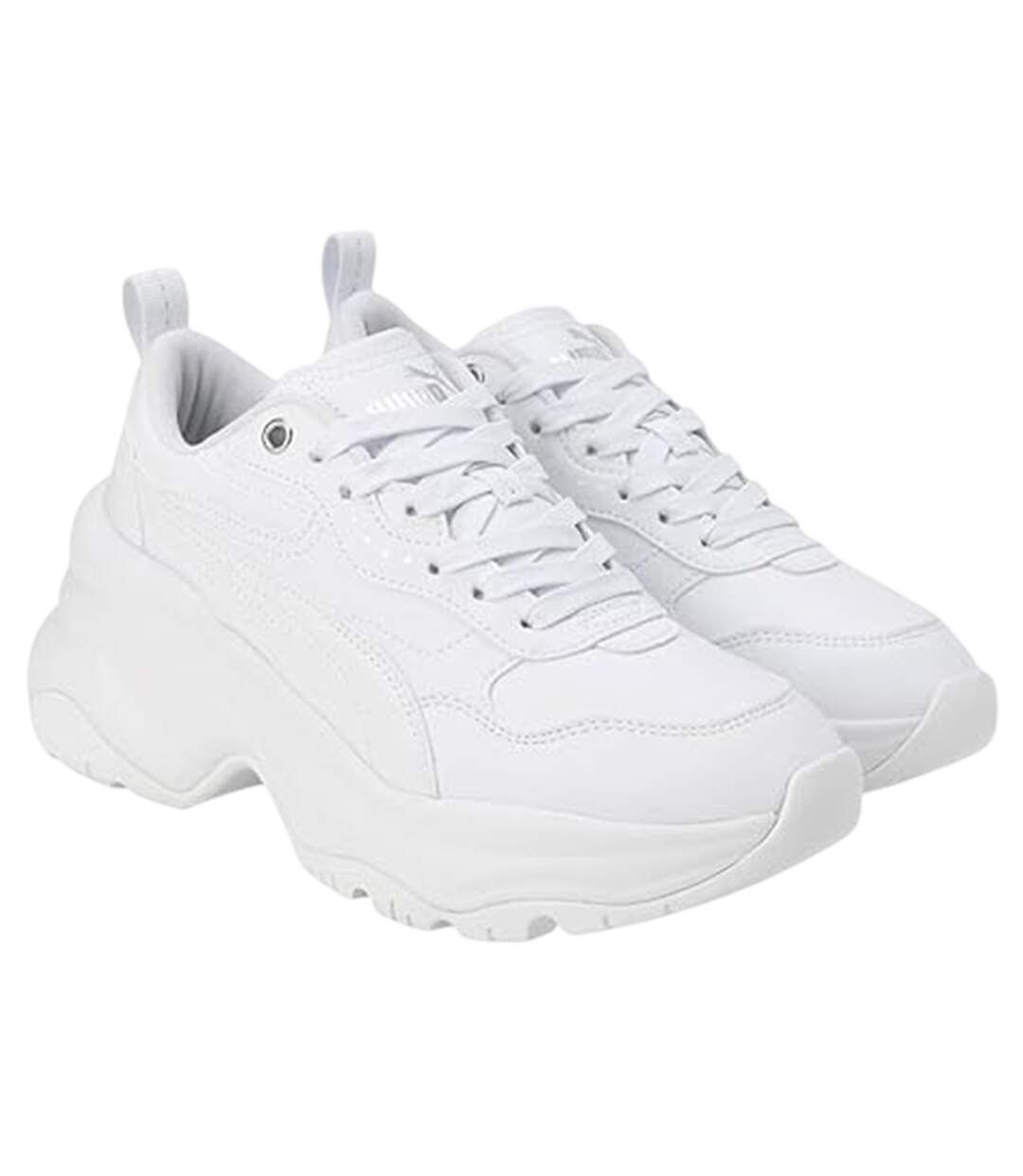Womens/ladies Cilia Trainers White Puma-1