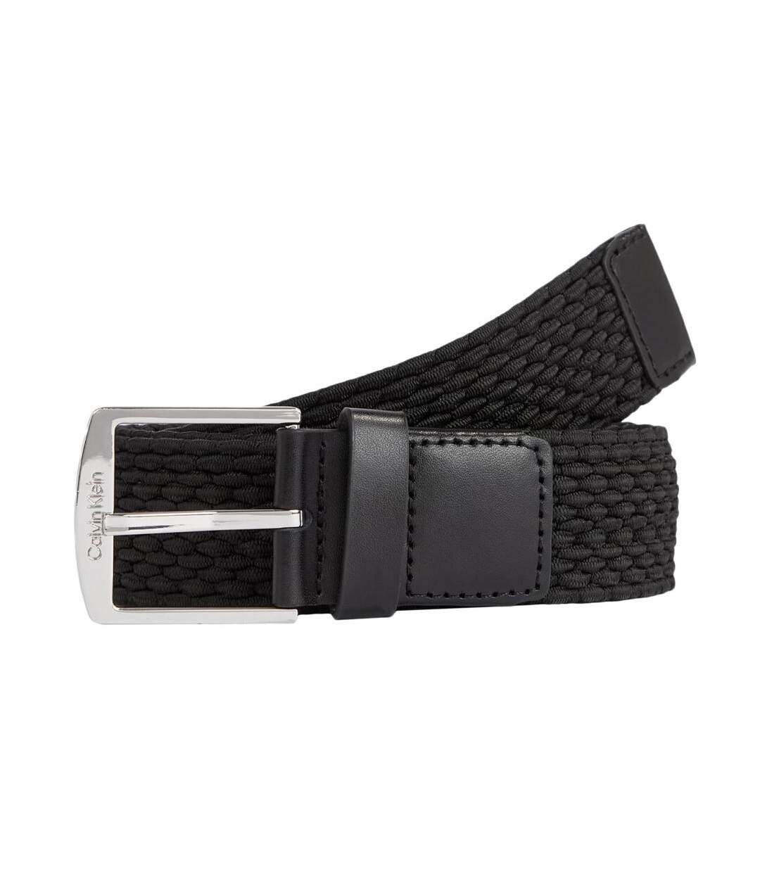 Ceinture Noir Calvin Klein Jeans Casual Braided - T 90