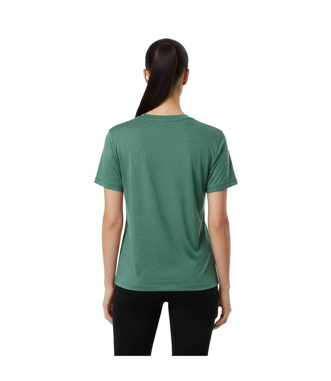 Womens/ladies Tech C Polyester T-shirt Forest Green USA Pro-4