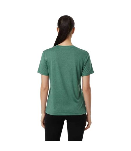 Womens/ladies Tech C Polyester T-shirt Forest Green USA Pro